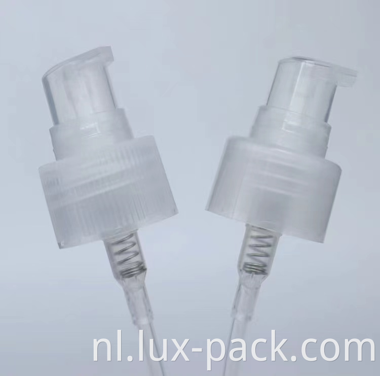 Groothandel aangepast plastic 20/400 schuimzeepdispenserpomp met dop